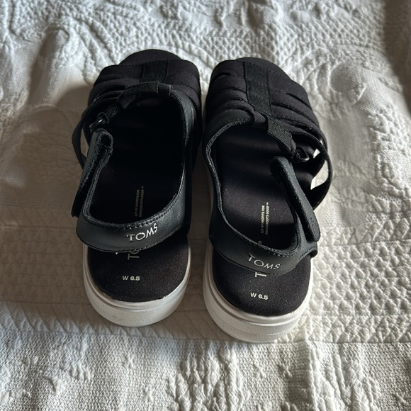 Tom’s platform canvas sandals 6.5 - Picture 3 of 6